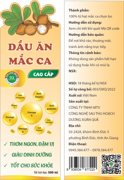 Dau an mac ca cao cap 500 ml